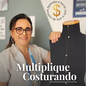 Imagem de capa para o Curso online Multiplique Costurando 
