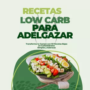 Imagen de portada para Ebook RECETAS LOW CARB PARA ADELGAZAR 