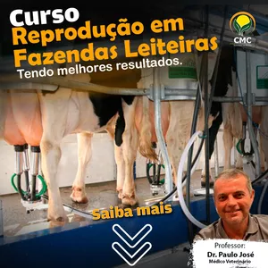Imagem do curso Reprodução em Fazendas Leiteiras: Tendo melhores resultados.