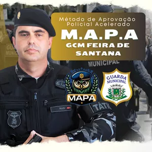 Imagem de capa para o Curso online MAPA GCM FEIRA DE SANTANA: Método de Aprovação Policial Acelerado na Guarda Municipal de Feira de Santana