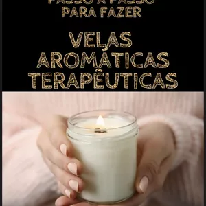 Imagem de capa para o Ebook Velas Aromáticas Sinergicas