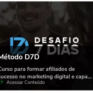 Imagem de capa para o Curso online Metodo D7d