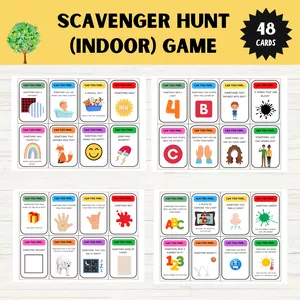 Cover image for Ebook SCAVENGER HUNT (INDOOR) GAME