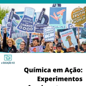 Imagem de capa para o Ebook Química em Ação: Experimentos fascinantes para transformar suas Aulas