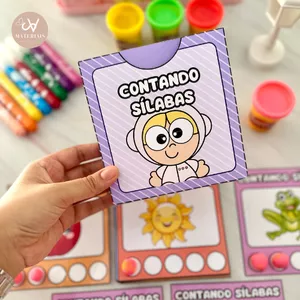 Imagem de capa para o Ebook Contando Sílabas 