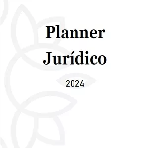 Imagem de capa para o Ebook PLANNER JURÍDICO