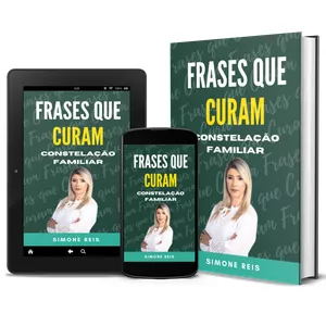 Imagem de capa para o Ebook Livro digital: Frases que Curam Para Constelações Familiares