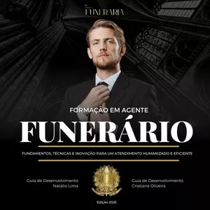 Imagem de capa para o Ebook CURSO PROFISSIONALIZANTE - AGENTE FUNERÁRIO