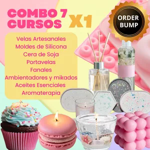 Imagen de portada para Ebook Velas Artesanales DIY: De Principiante a Experto Pack de 7x1
