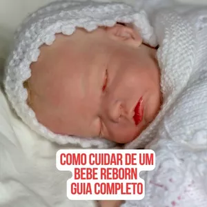 Imagem de capa para o Ebook Como Cuidar de um Bebê Reborn – Guia Completo
