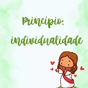 Imagem de capa para o Ebook Princípio da individualidade - Jesus