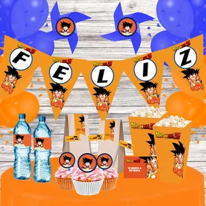 Imagen de portada para Curso online Kit Imprimible Dragon Ball Candy Bar Personaliza tu Fiesta (PDF)