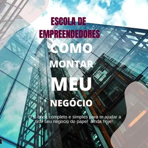 Imagem de capa para o Ebook COMO MONTAR MEU NEGOCIO