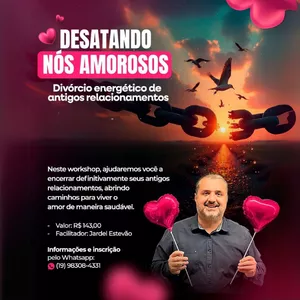 Imagem de capa para o Curso online Workshop Desatando Nós Amorosos