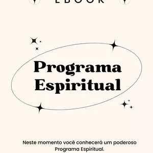Imagem de capa para o Ebook Programa Espiritual 