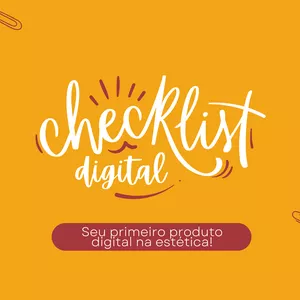 Imagem de capa para o Curso online Checklist do Primeiro Produto Digital na Estética