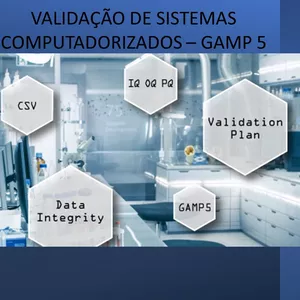 Imagem de capa para o Curso online Validação de sistemas computadorizados - GAMP 5