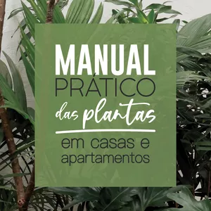Imagem de capa para o Ebook MANUAL PRÁTICO DAS PLANTAS em Casas e Apartamentos