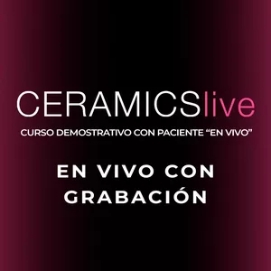 Imagen de portada para Curso online CERAMICSlive "en vivo" + grabación 
