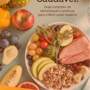 Imagem de capa para o Ebook Vida Saudável: Guia completo de Alimentação e práticas para o Bem-Estar máximo