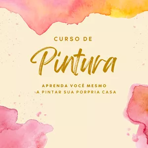 Imagem de capa para o Curso online CURSO BASICO DE PINTURA