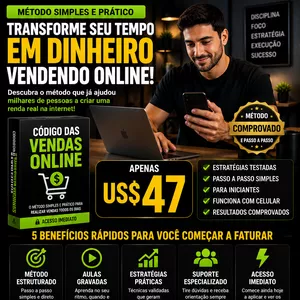 Imagem do curso codigo da primeira venda 