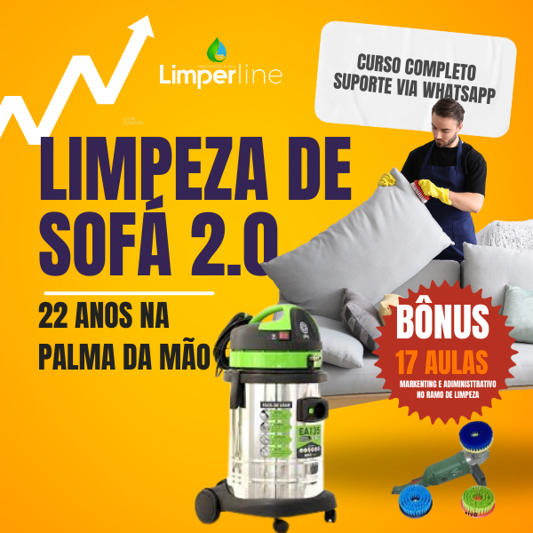 Imagem do curso CURSO DE LIMPEZA DE ESTOFADOS 2.0