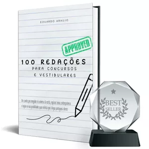 Imagem de capa para o Ebook Redação - 100 Redações para concursos e vestibulares 2023