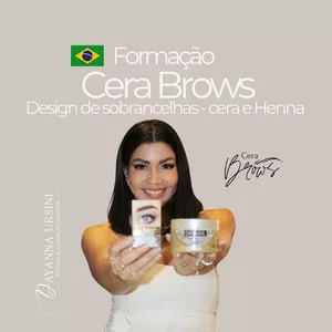 Imagem do curso Formação Cera Brows - Design de Sobrancelhas com  cera e henna