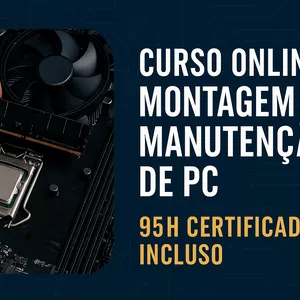 Imagem de Curso Online de Montagem e Manutenção de PC criado por Colégio e Curso EducAção na hotmart
