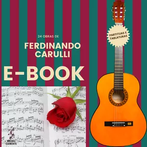 Imagem de capa para o Ebook Partituras Duo Guitar Ferdinando Carulli