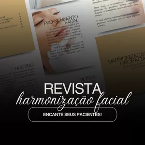 Imagem de capa para o Ebook REVISTA HARMONIZAÇÃO FACIAL