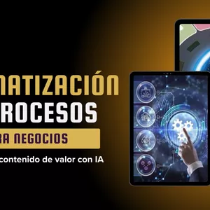 Imagen de portada para Curso online Automatización de procesos para negocios + BONUS: Crea contenido de alto valor con IA