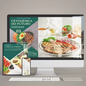 Imagem de capa para o Ebook E-book Cetogênica do Futuro 