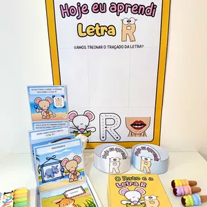 Imagem de capa para o Ebook HISTÓRIA E CARTAZ LETRA R