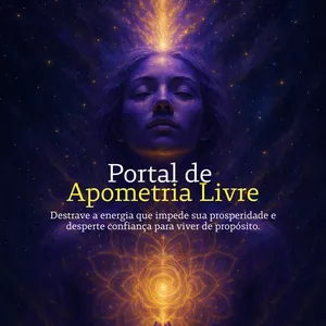 Imagem de capa para o Curso online Portal de Apometria Livre: Destrave a energia que impede sua prosperidade e desperte confiança para viver de propósito.