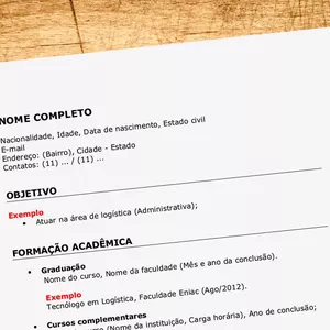 Imagem de capa para o Curso online MODELOS DE CURRICULUM PRONTOS 