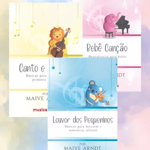 Imagem de capa para o Curso online Bebê Canção + Canto e Encanto + Louvor dos Pequeninos