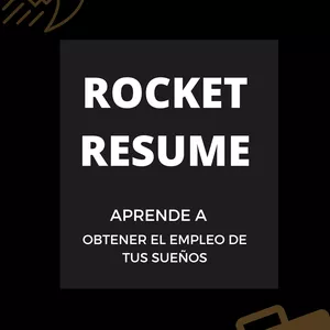 Imagen de portada para Ebook Rocket Resume - La guía para encontrar tu trabajo soñado + BONUS: Plantillas de CV