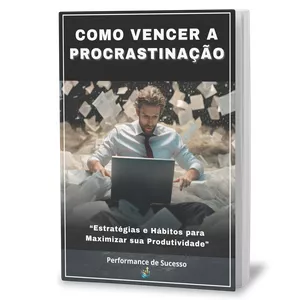 Imagem de capa para o Ebook E-book - Como Vencer a Procrastinação