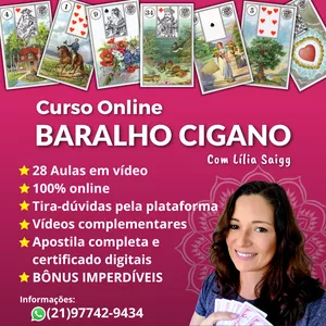 Imagem de capa para o Curso online Curso Baralho Cigano Essencial