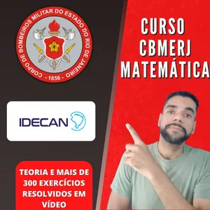 Imagem do curso CURSO CBMERJ MATEMÁTICA - IDECAN