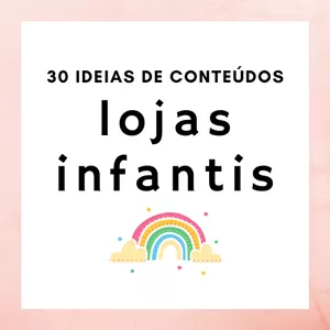 Imagem principal do produto 30 Ideias de Conteúdos - lojas infantis
