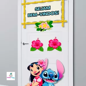 Imagem de capa para o Ebook PAINEL DE PORTA VOLTA ÀS AULAS TEMA STITCH