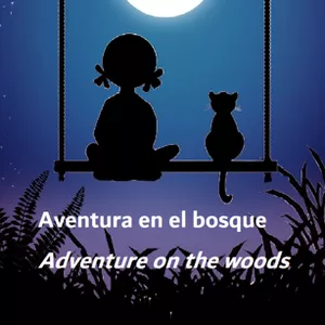 Cover image for Ebook Bilingual - adventure on the woods (spanish-english edition)