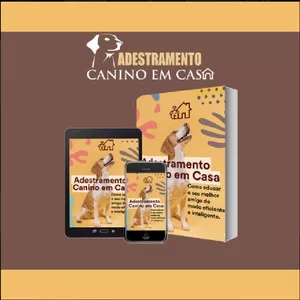 Imagem de capa para o Ebook ADESTRAMENTO CANINO EM CASA 2.0
