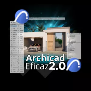 Imagem de capa para o Curso online Archicad Eficaz 2.0