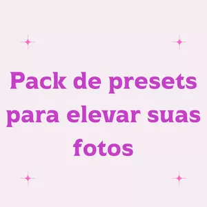 Imagem de capa para o Curso online Pack de presets para elevar as suas fotos