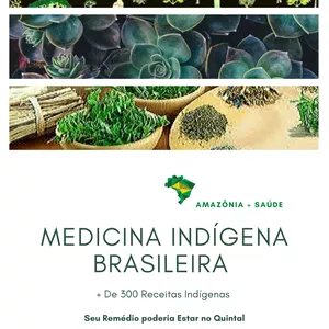 Imagem de capa para o Ebook Medicina Indígena Brasileira