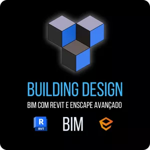 Imagem de capa para o Curso online BUILDING DESIGN - BIM COM REVIT E ENSCAPE AVANÇADO